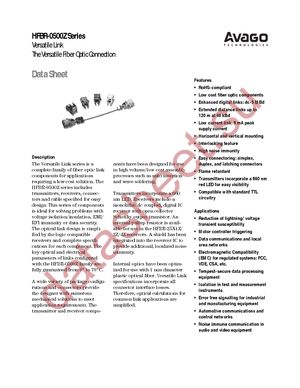 HFBR-2531Z datasheet  